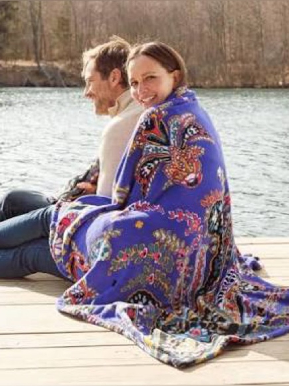 Vera Bradley Romantic Paisley Throw Blanket